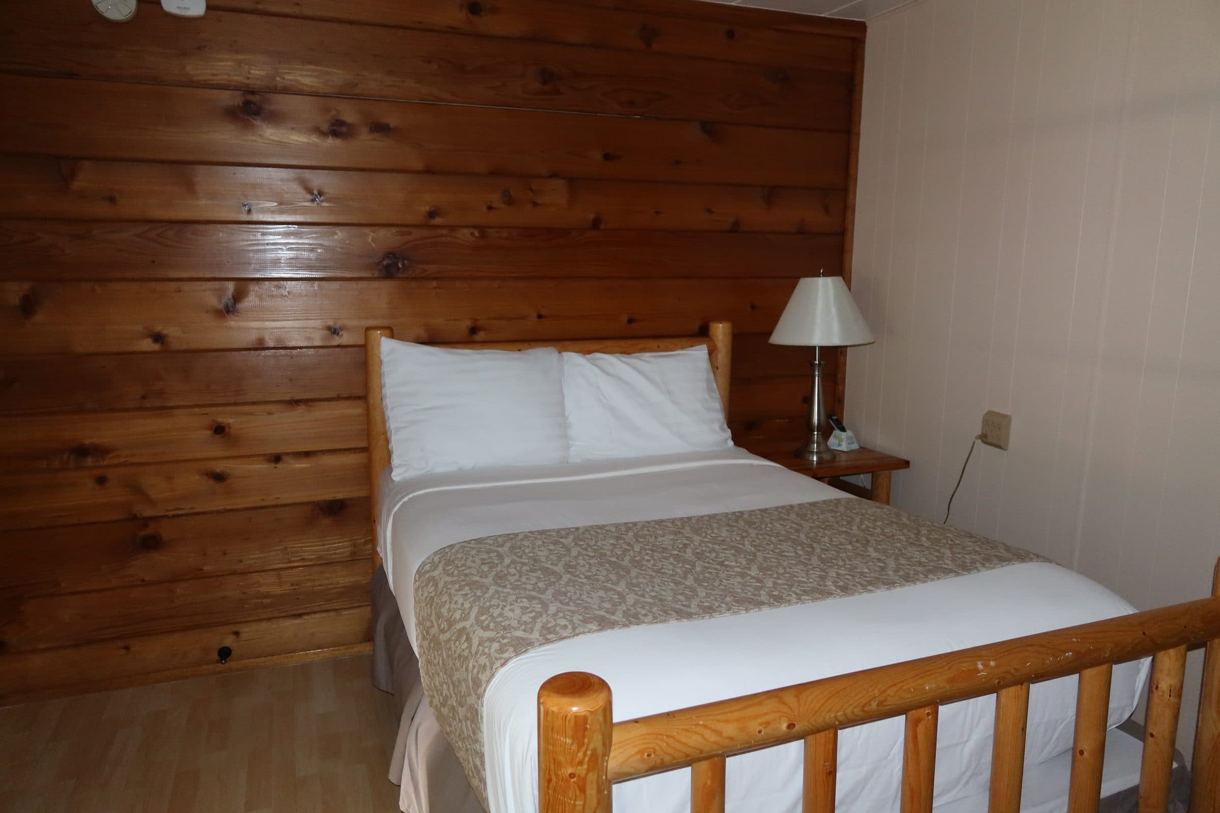 Room #23 interior with 1 double bed