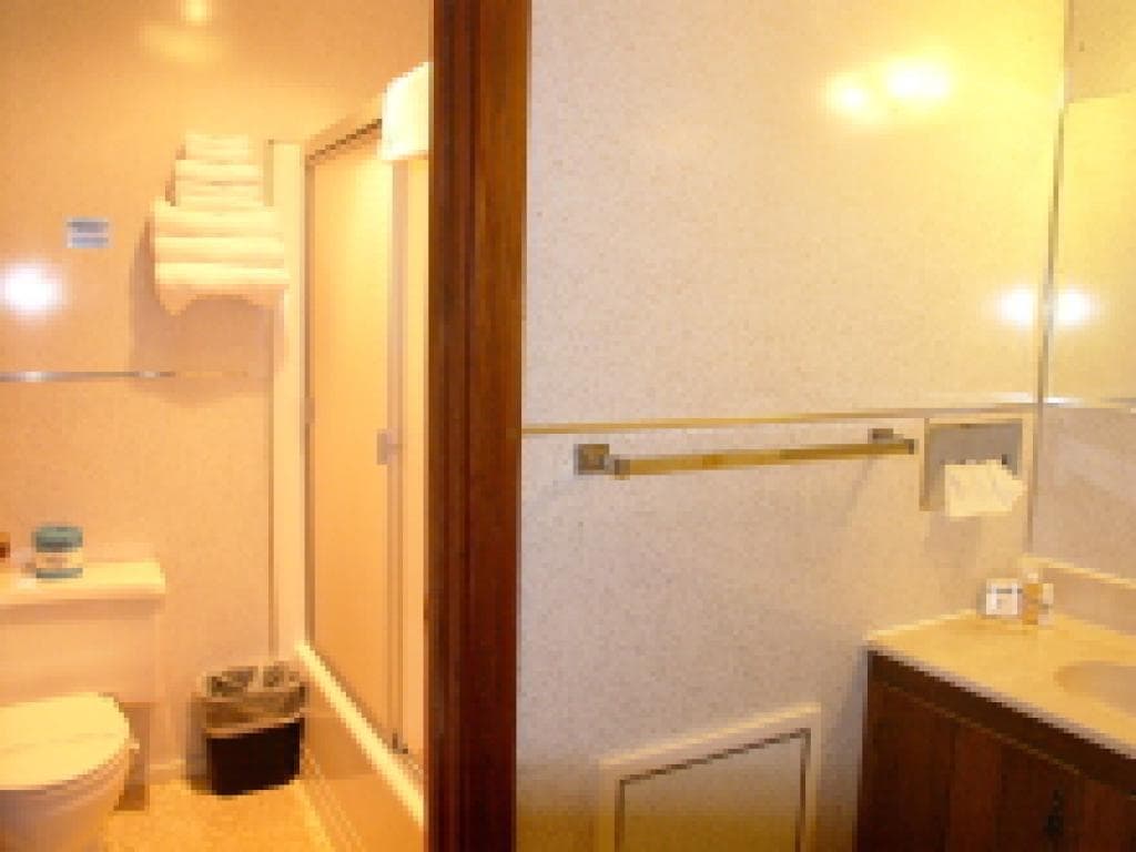 The standing shower